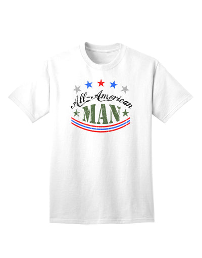 Classic American Men's T-Shirt-Mens T-shirts-TooLoud-White-Small-Davson Sales