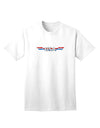 Classic American Stripes Vintage Adult T-Shirt-Mens T-shirts-TooLoud-White-Small-Davson Sales