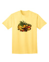 Classic Fruit Basket Still Life - Premium Adult T-Shirt Collection-Mens T-shirts-TooLoud-Yellow-Small-Davson Sales