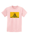 Classic Gadsden Flag Don't Tread On Me Childrens T-Shirt-Childrens T-Shirt-TooLoud-PalePink-X-Small-Davson Sales