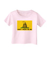 Classic Gadsden Flag Don't Tread On Me Infant T-Shirt-Infant T-Shirt-TooLoud-Light-Pink-06-Months-Davson Sales