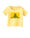 Classic Gadsden Flag Don't Tread On Me Infant T-Shirt-Infant T-Shirt-TooLoud-Daffodil-Yellow-06-Months-Davson Sales