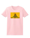 Classic Gadsden Flag Don't Tread On Me Womens T-Shirt-Womens T-Shirt-TooLoud-PalePink-X-Small-Davson Sales