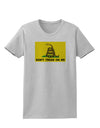 Classic Gadsden Flag Don't Tread On Me Womens T-Shirt-Womens T-Shirt-TooLoud-AshGray-X-Small-Davson Sales