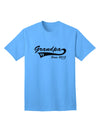 Classic Grandpa Since 2015 Adult T-Shirt by TooLoud-Mens T-shirts-TooLoud-Aquatic-Blue-Small-Davson Sales