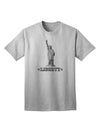 Classic Liberty Vintage Adult T-Shirt: A Timeless Addition to Your Wardrobe-Mens T-shirts-TooLoud-AshGray-Small-Davson Sales