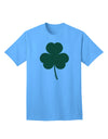 Classic Traditional Irish Shamrock Adult T-Shirt - A Timeless Piece of Heritage-Mens T-shirts-TooLoud-Aquatic-Blue-Small-Davson Sales