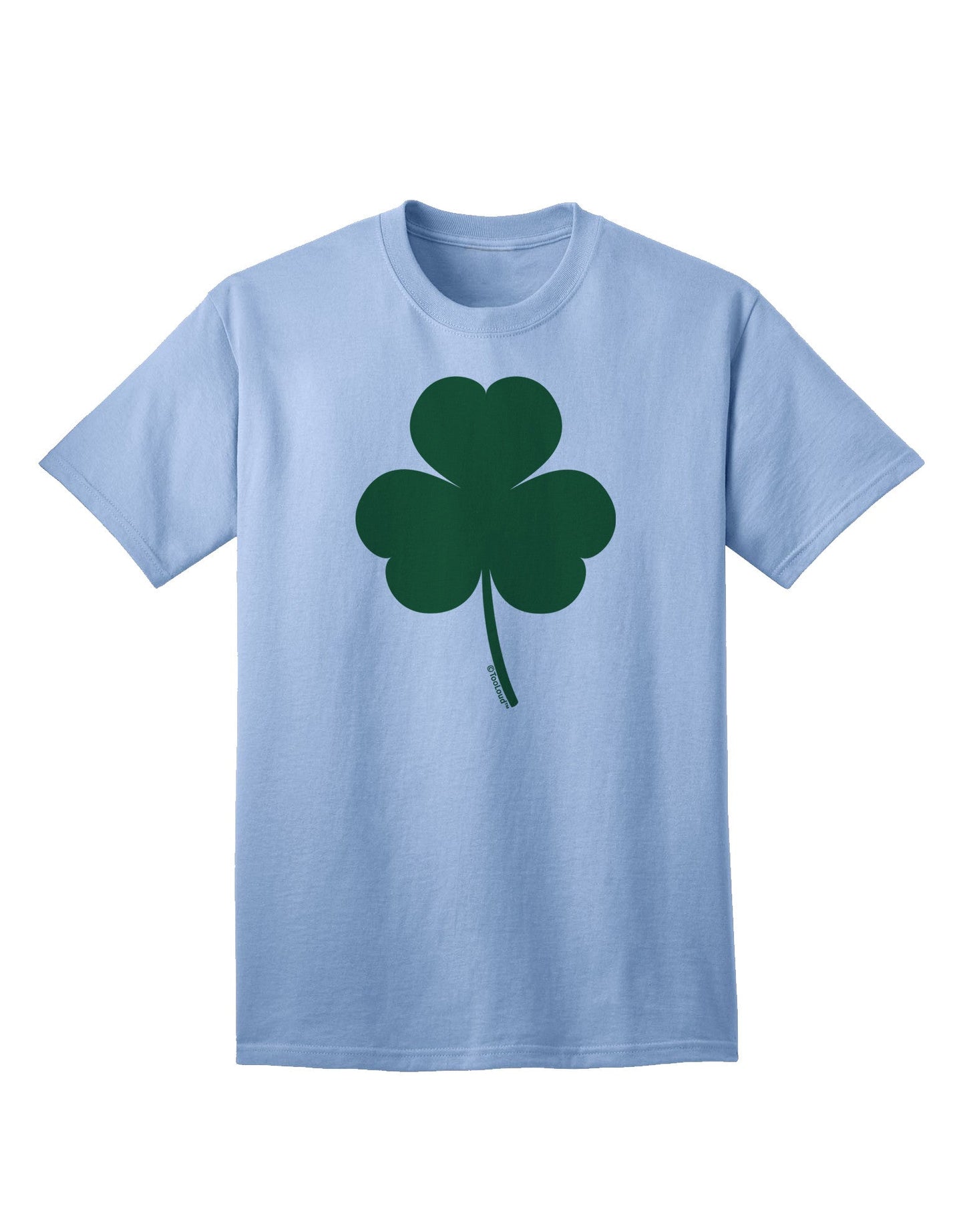 Classic Traditional Irish Shamrock Adult T-Shirt - A Timeless Piece of Heritage-Mens T-shirts-TooLoud-Light-Blue-Small-Davson Sales