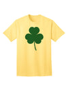 Classic Traditional Irish Shamrock Adult T-Shirt - A Timeless Piece of Heritage-Mens T-shirts-TooLoud-Yellow-Small-Davson Sales