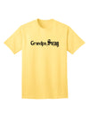 Classic and Stylish Grandpa Swag Text Adult T-Shirt by TooLoud-Mens T-shirts-TooLoud-Yellow-Small-Davson Sales