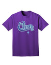 Clean Text Adult Dark T-Shirt-Mens T-Shirt-TooLoud-Purple-Small-Davson Sales