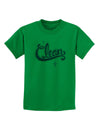 Clean Text Childrens T-Shirt-Childrens T-Shirt-TooLoud-Kelly-Green-X-Small-Davson Sales