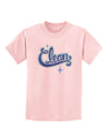 Clean Text Childrens T-Shirt-Childrens T-Shirt-TooLoud-PalePink-X-Small-Davson Sales