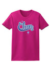 Clean Text Womens Dark T-Shirt-TooLoud-Hot-Pink-Small-Davson Sales