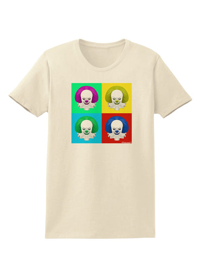 Clown Face Pop Art 2 Womens T-Shirt-Womens T-Shirt-TooLoud-Natural-X-Small-Davson Sales