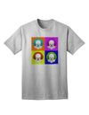 Clown Face Pop Art Adult T-Shirt-Mens T-Shirt-TooLoud-AshGray-Small-Davson Sales