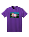 Clownfish Watercolor Adult Dark T-Shirt-Mens T-Shirt-TooLoud-Purple-Small-Davson Sales