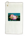 Clownfish Watercolor Micro Terry Gromet Golf Towel 11&#x22;x19-Golf Towel-TooLoud-White-Davson Sales