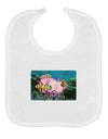 Clownfish Watercolor Text Baby Bib