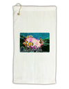 Clownfish Watercolor Text Micro Terry Gromet Golf Towel 11&#x22;x19-Golf Towel-TooLoud-White-Davson Sales