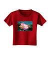 Clownfish Watercolor Toddler T-Shirt Dark-Toddler T-Shirt-TooLoud-Red-2T-Davson Sales