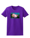 Clownfish Watercolor Womens Dark T-Shirt-TooLoud-Purple-X-Small-Davson Sales