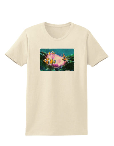 Clownfish Watercolor Womens T-Shirt-Womens T-Shirt-TooLoud-Natural-X-Small-Davson Sales