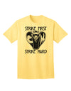 Cobra Adult T-Shirt: Unleash Your Inner Strength with Striking Style-Mens T-shirts-TooLoud-Yellow-Small-Davson Sales