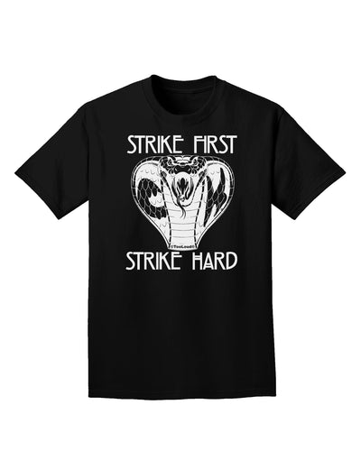 Cobra Adult T-Shirt: Unleash Your Inner Strength with Striking Style-Mens T-shirts-TooLoud-Black-Small-Davson Sales