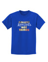 Collect Moments Not Things Childrens Dark T-Shirt-Childrens T-Shirt-TooLoud-Royal-Blue-X-Small-Davson Sales