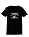 Collect Moments Not Things Womens Dark T-Shirt-TooLoud-Black-X-Small-Davson Sales