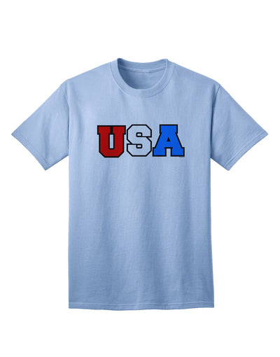 Collegiate USA Adult T-Shirt Collection-Mens T-shirts-TooLoud-Light-Blue-Small-Davson Sales