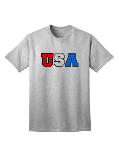 Collegiate USA Adult T-Shirt Collection-Mens T-shirts-TooLoud-AshGray-Small-Davson Sales