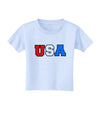 Collegiate USA Toddler T-Shirt-Toddler T-Shirt-TooLoud-Light-Blue-2T-Davson Sales