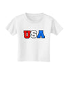 Collegiate USA Toddler T-Shirt-Toddler T-Shirt-TooLoud-White-2T-Davson Sales