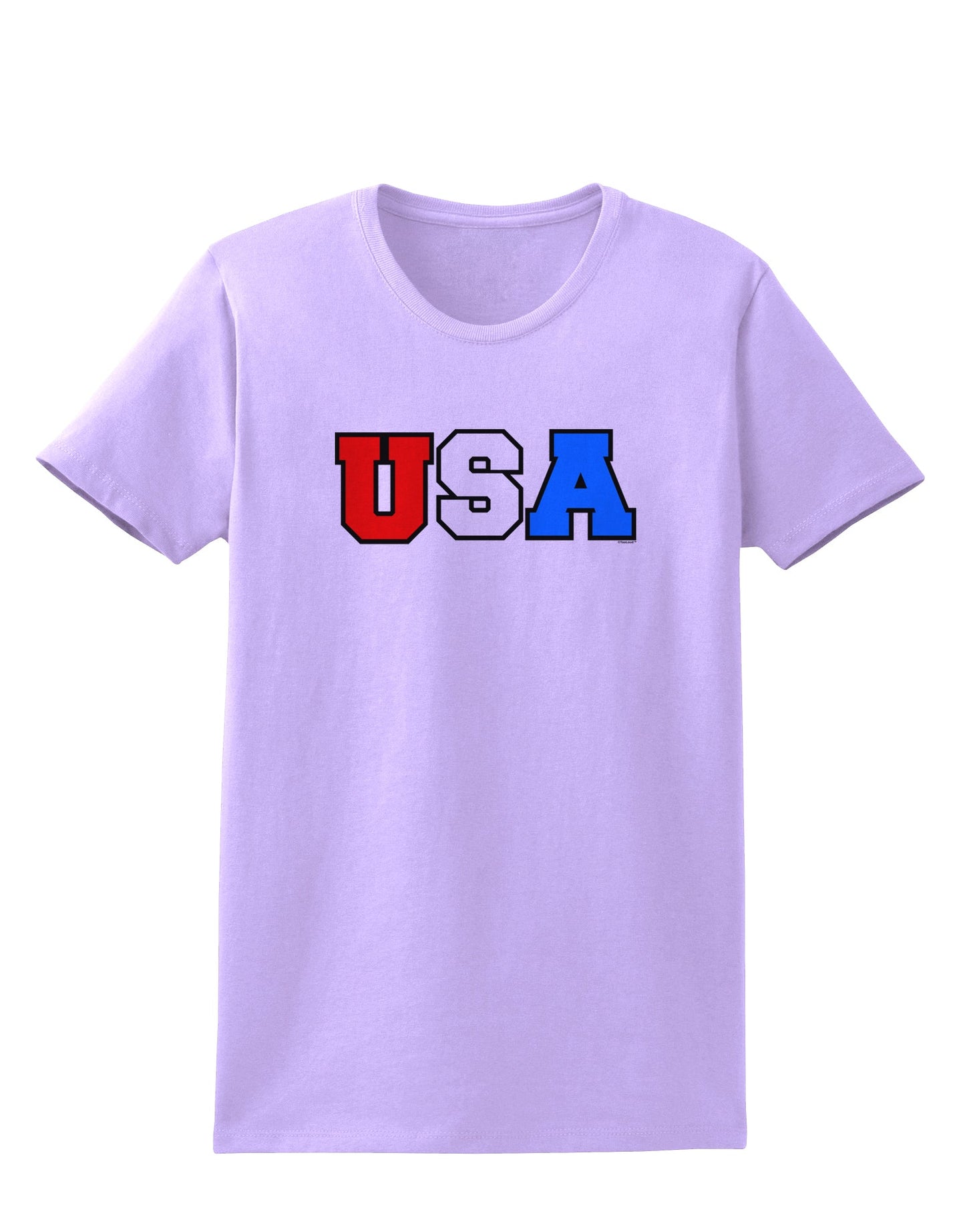 Collegiate USA Womens T-Shirt-Womens T-Shirt-TooLoud-Lavender-X-Small-Davson Sales