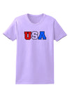 Collegiate USA Womens T-Shirt-Womens T-Shirt-TooLoud-Lavender-X-Small-Davson Sales