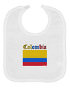 Colombia Flag Baby Bib