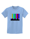 Color Bars Test Signal Childrens T-Shirt-Childrens T-Shirt-TooLoud-Light-Blue-X-Small-Davson Sales