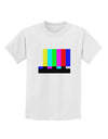 Color Bars Test Signal Childrens T-Shirt-Childrens T-Shirt-TooLoud-White-X-Small-Davson Sales