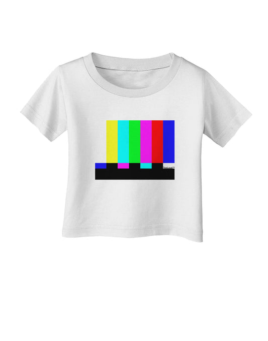 Color Bars Test Signal Infant T-Shirt-Infant T-Shirt-TooLoud-White-06-Months-Davson Sales