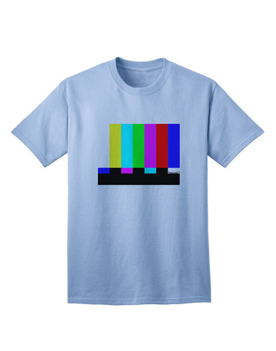 Color Bars Test Signal - Premium Adult T-Shirt Collection-Mens T-shirts-TooLoud-Light-Blue-Small-Davson Sales