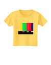 Color Bars Test Signal Toddler T-Shirt-Toddler T-Shirt-TooLoud-Yellow-2T-Davson Sales