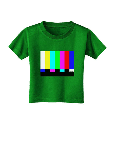 Color Bars Test Signal Toddler T-Shirt Dark-Toddler T-Shirt-TooLoud-Royal-Blue-2T-Davson Sales