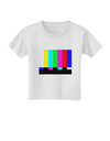 Color Bars Test Signal Toddler T-Shirt-Toddler T-Shirt-TooLoud-White-2T-Davson Sales