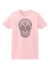 Color Your Own Dia de los Muertos Calavera Womens T-Shirt-Womens T-Shirt-TooLoud-PalePink-X-Small-Davson Sales