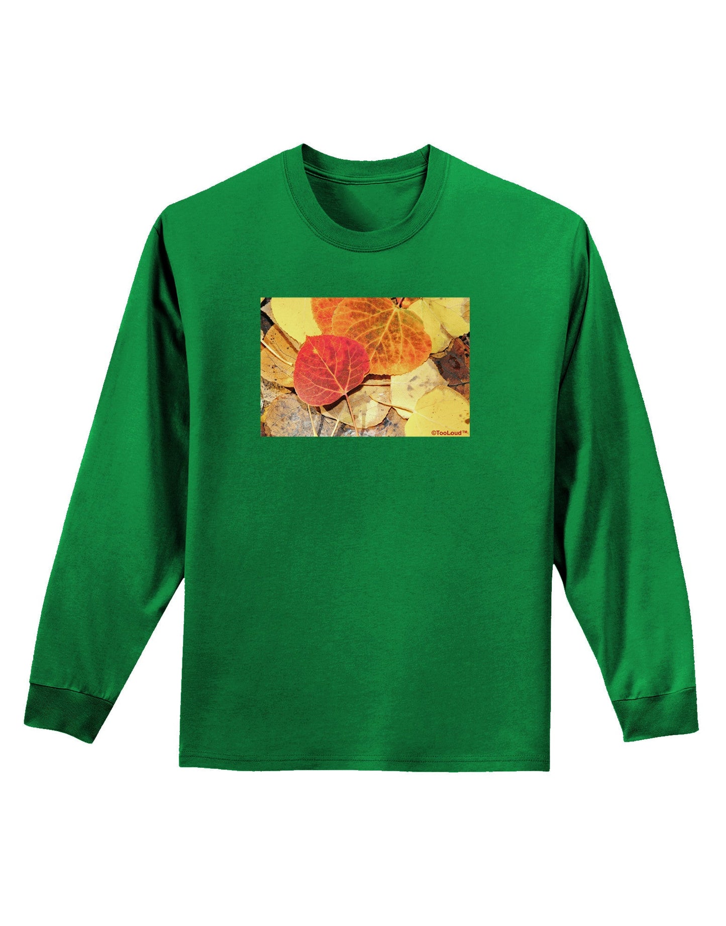 Colorado - Autumn Adult Long Sleeve Dark T-Shirt-TooLoud-Kelly-Green-Small-Davson Sales
