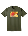 Colorado - Autumn Adult T-Shirt-Mens T-Shirt-TooLoud-Military-Green-Small-Davson Sales