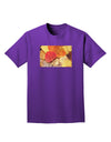 Colorado - Autumn Adult T-Shirt-Mens T-Shirt-TooLoud-Purple-XXXX-Large-Davson Sales