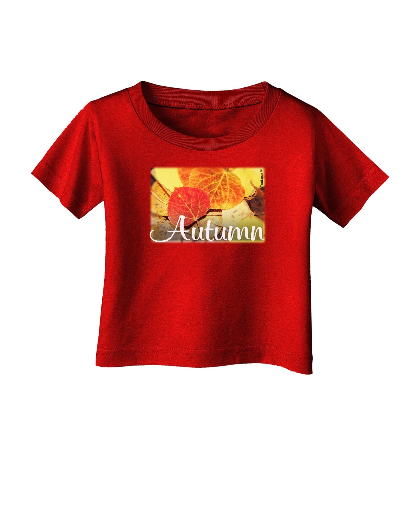 Colorado - Autumn Text Infant T-Shirt Dark-Infant T-Shirt-TooLoud-Red-06-Months-Davson Sales